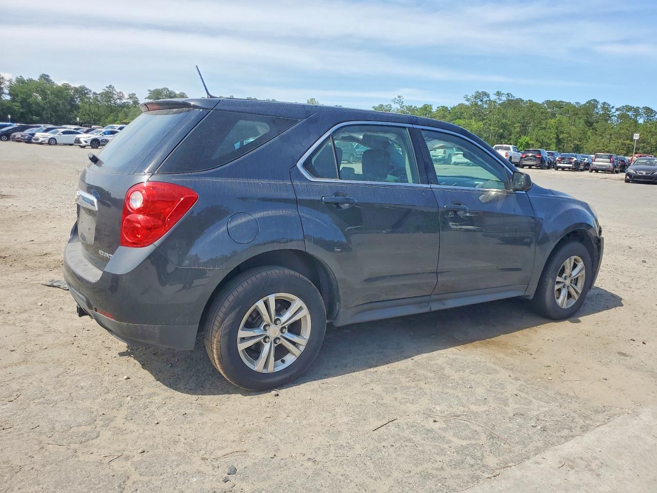 2014 Chevrolet Equinox Ls Gray vin: 2GNALAEK1E1133123