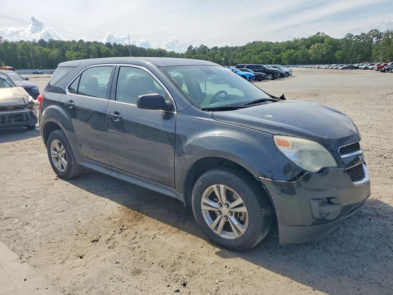 2014 Chevrolet Equinox Ls Gray vin: 2GNALAEK1E1133123