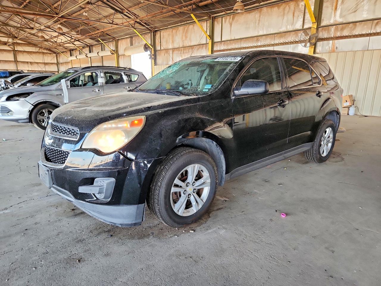 2014 Chevrolet Equinox Ls Black vin: 2GNALAEK1E6114722