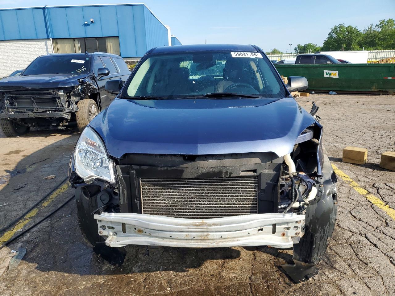2014 Chevrolet Equinox Ls Blue vin: 2GNALAEK1E6125347