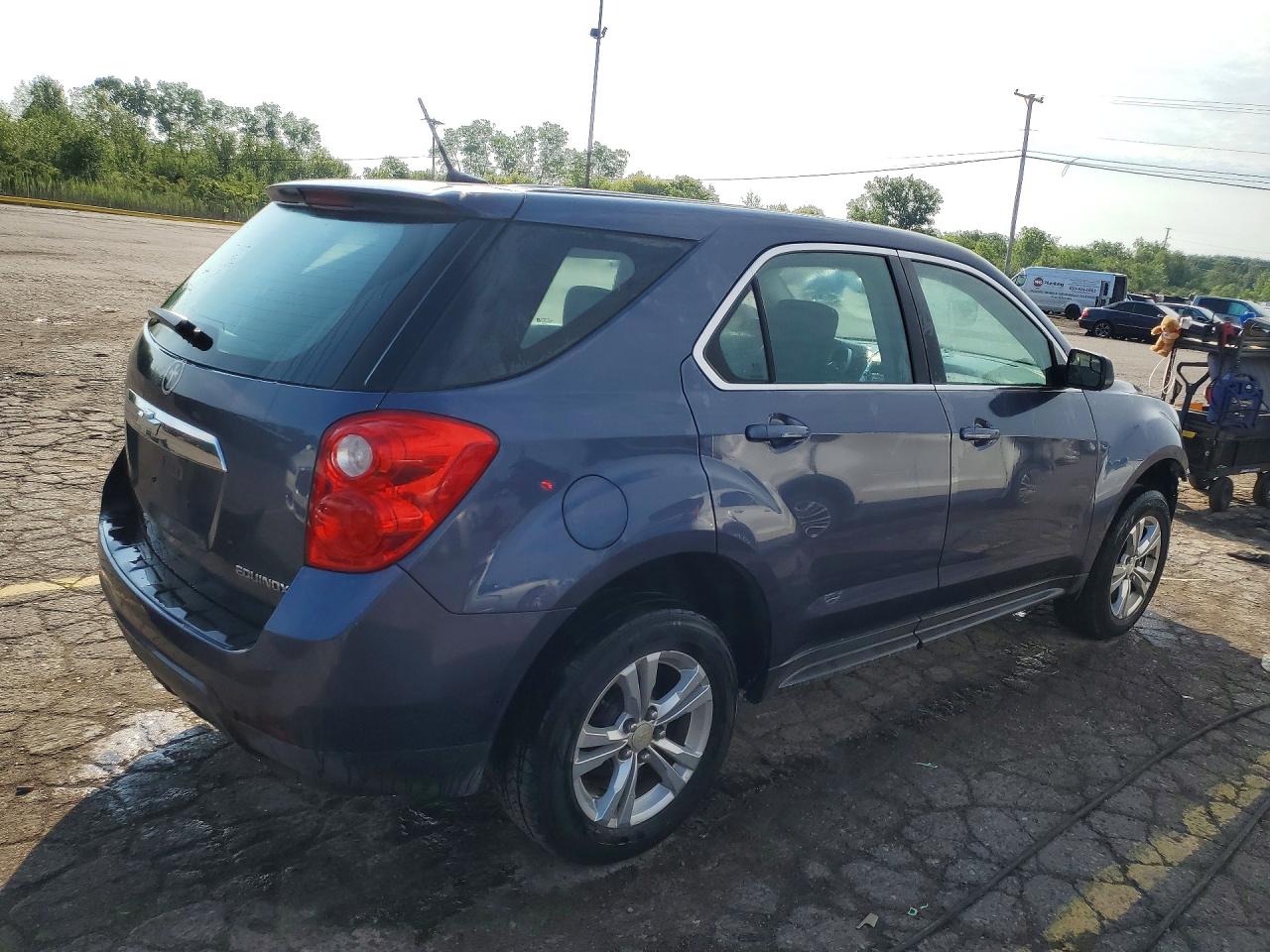 2014 Chevrolet Equinox Ls Blue vin: 2GNALAEK1E6125347