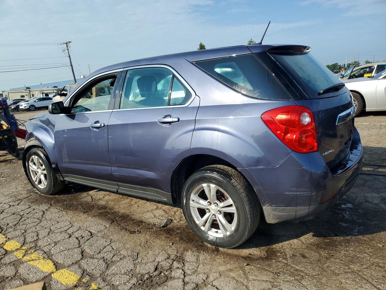 2014 Chevrolet Equinox Ls Blue vin: 2GNALAEK1E6125347
