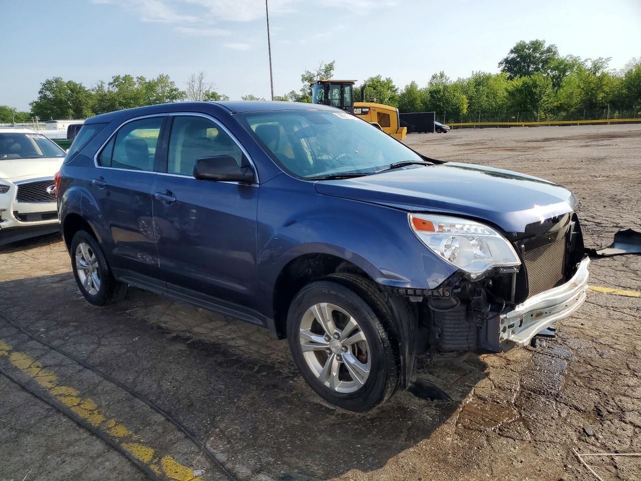 2014 Chevrolet Equinox Ls Blue vin: 2GNALAEK1E6125347