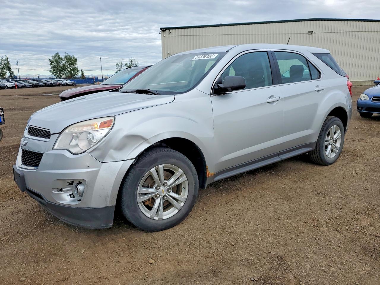 2014 Chevrolet Equinox Ls Silver vin: 2GNALAEK1E6175715