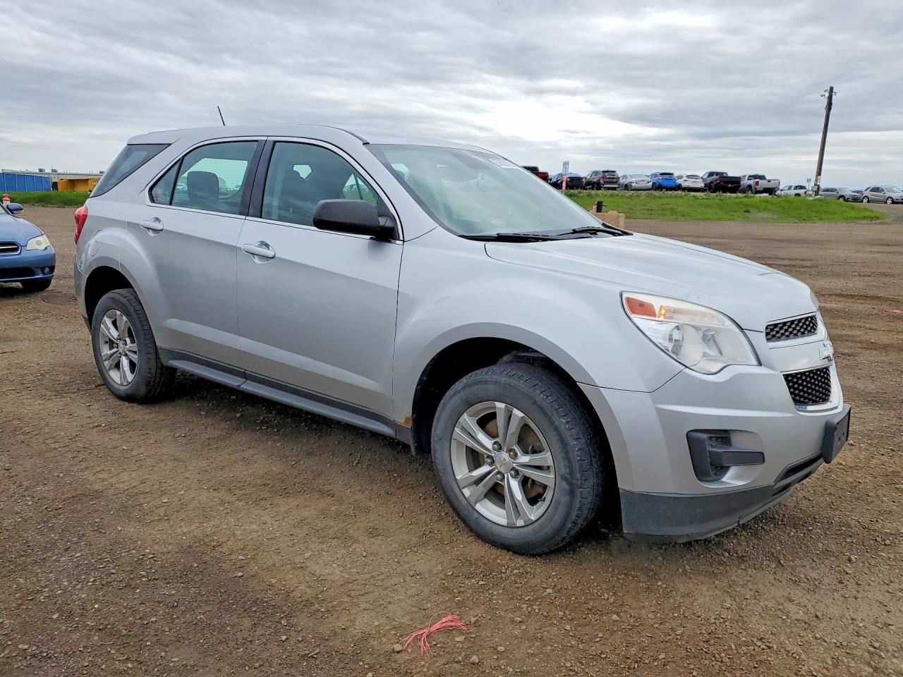 2014 Chevrolet Equinox Ls Silver vin: 2GNALAEK1E6175715