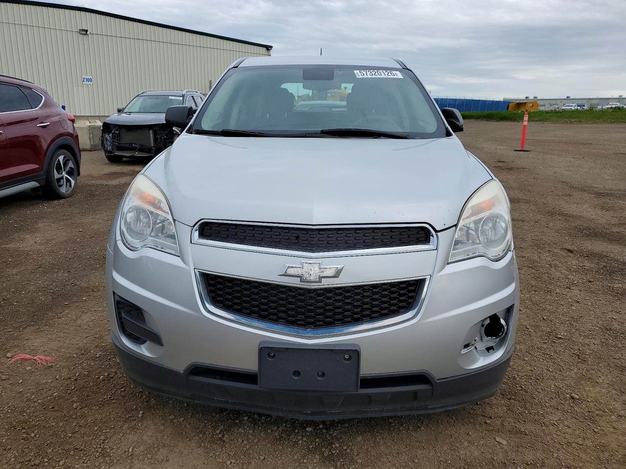 2014 Chevrolet Equinox Ls Silver vin: 2GNALAEK1E6175715