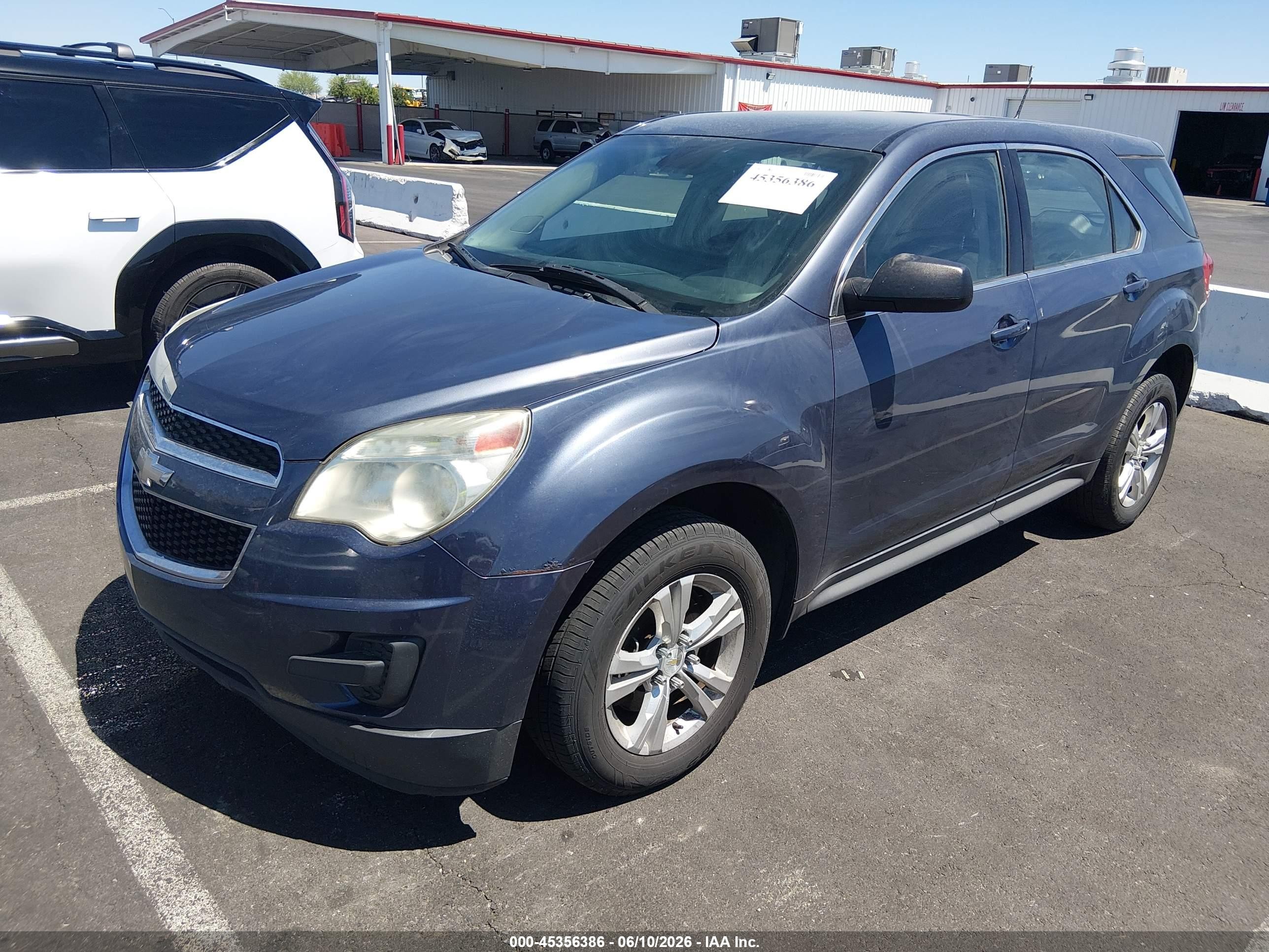 2014 Chevrolet Equinox Ls Dark Blue vin: 2GNALAEK1E6300065