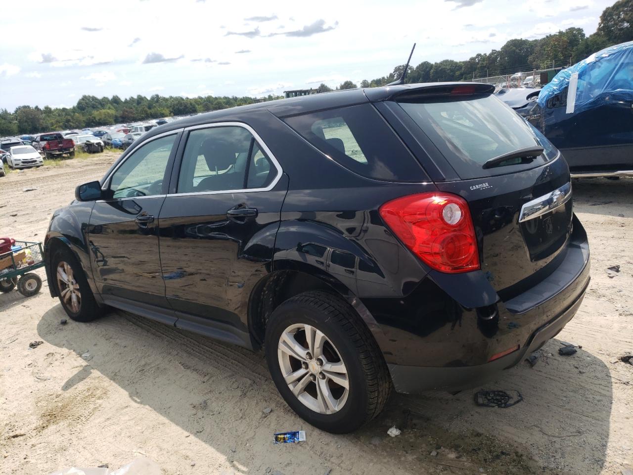 2014 Chevrolet Equinox Ls Black vin: 2GNALAEK1E6302446
