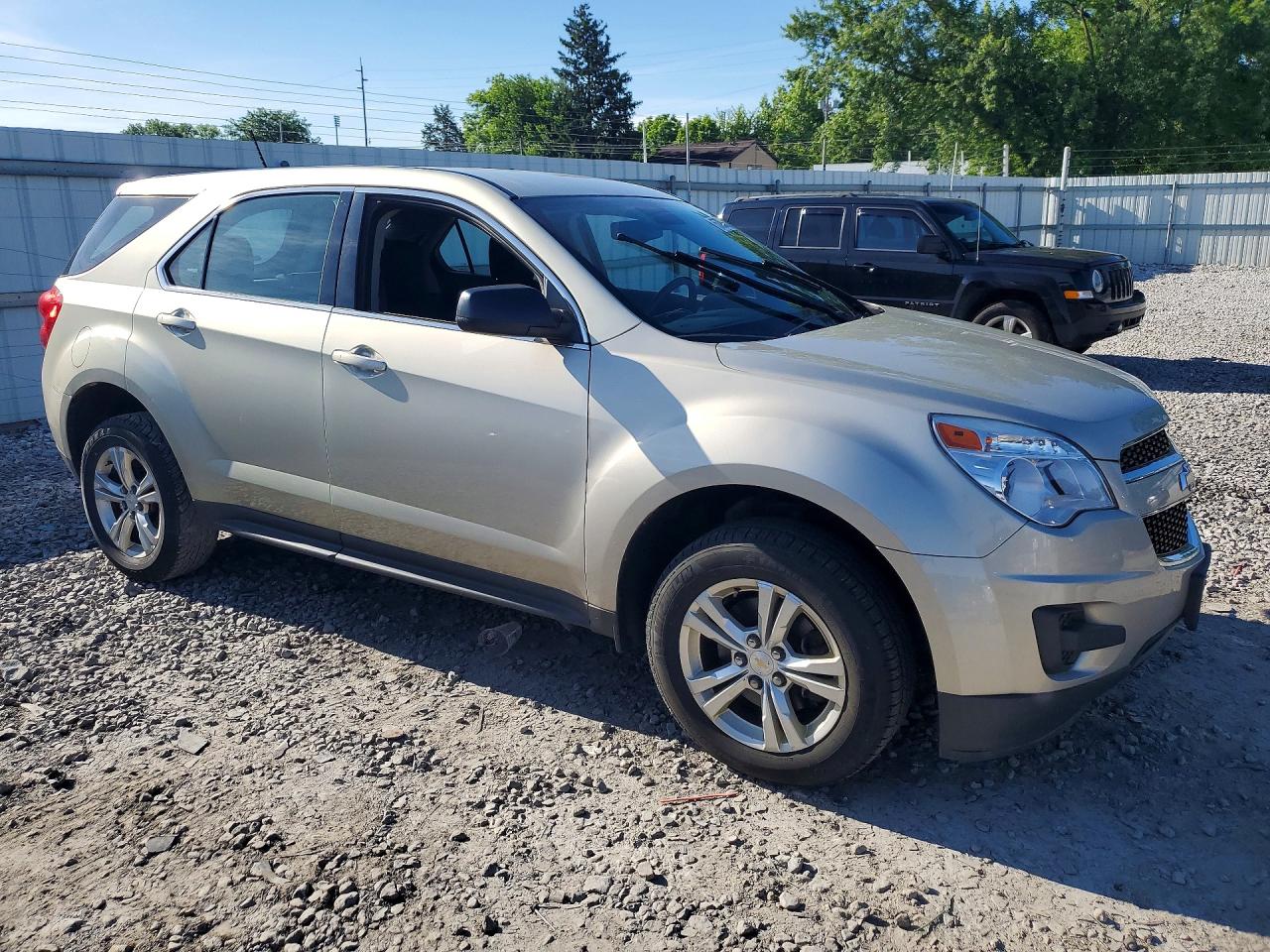 2014 Chevrolet Equinox Ls Желто-коричневый vin: 2GNALAEK1E6347841