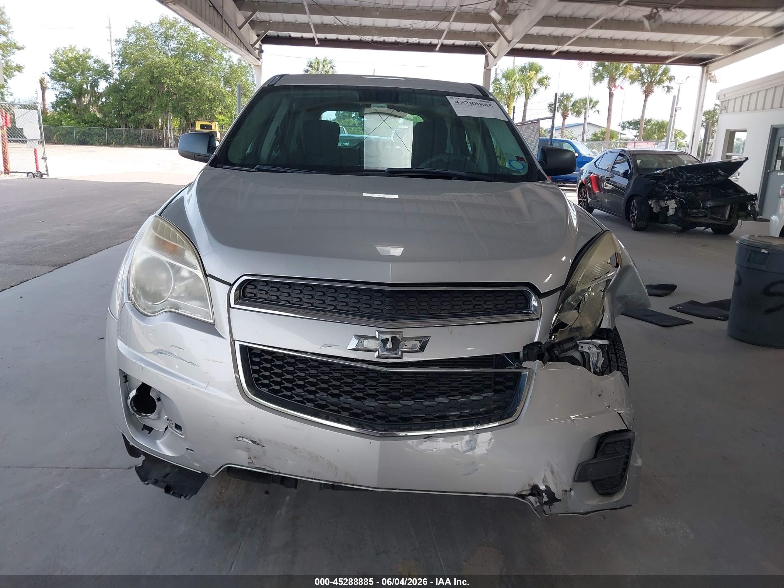 2015 Chevrolet Equinox Ls Silver vin: 2GNALAEK1F1103220