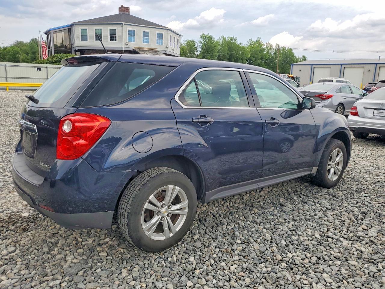 2015 Chevrolet Equinox Ls Blue vin: 2GNALAEK1F1137111