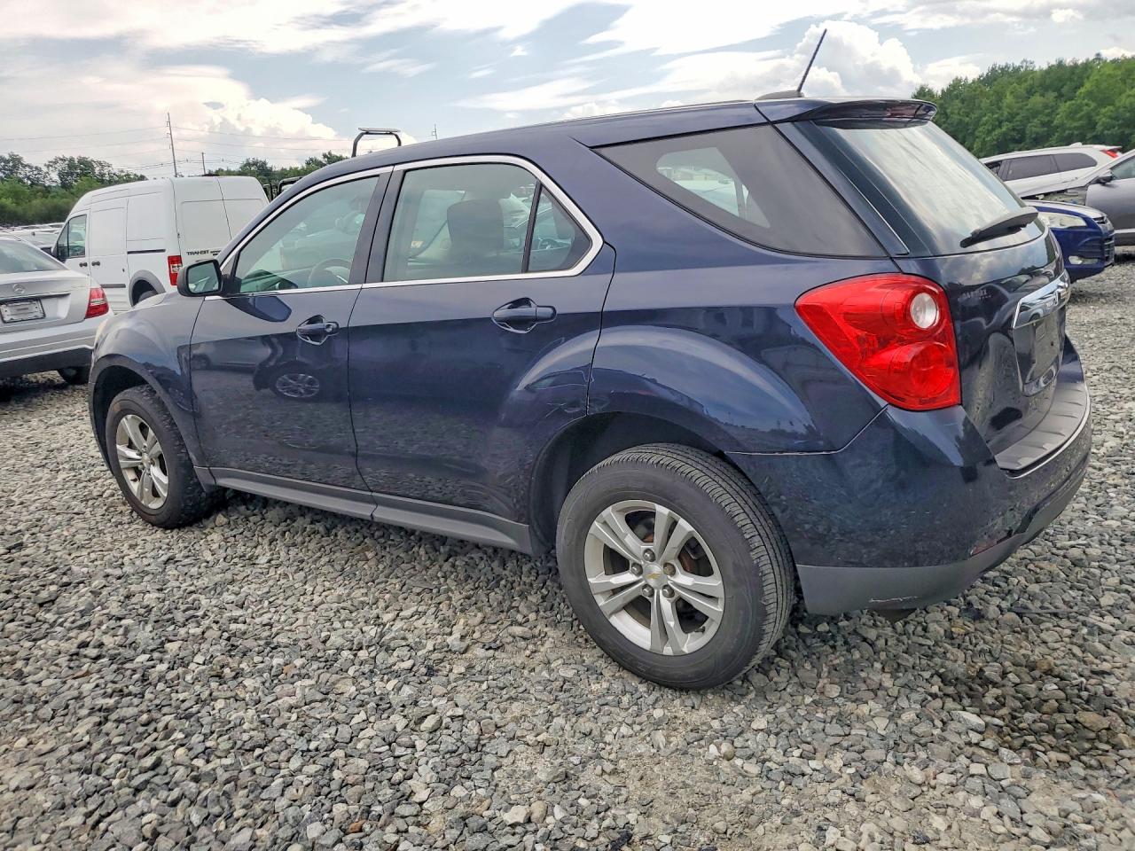 2015 Chevrolet Equinox Ls Blue vin: 2GNALAEK1F1137111
