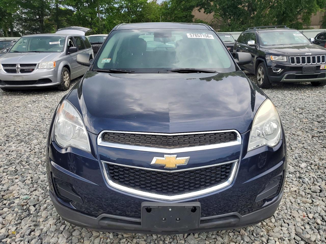 2015 Chevrolet Equinox Ls Blue vin: 2GNALAEK1F1137111