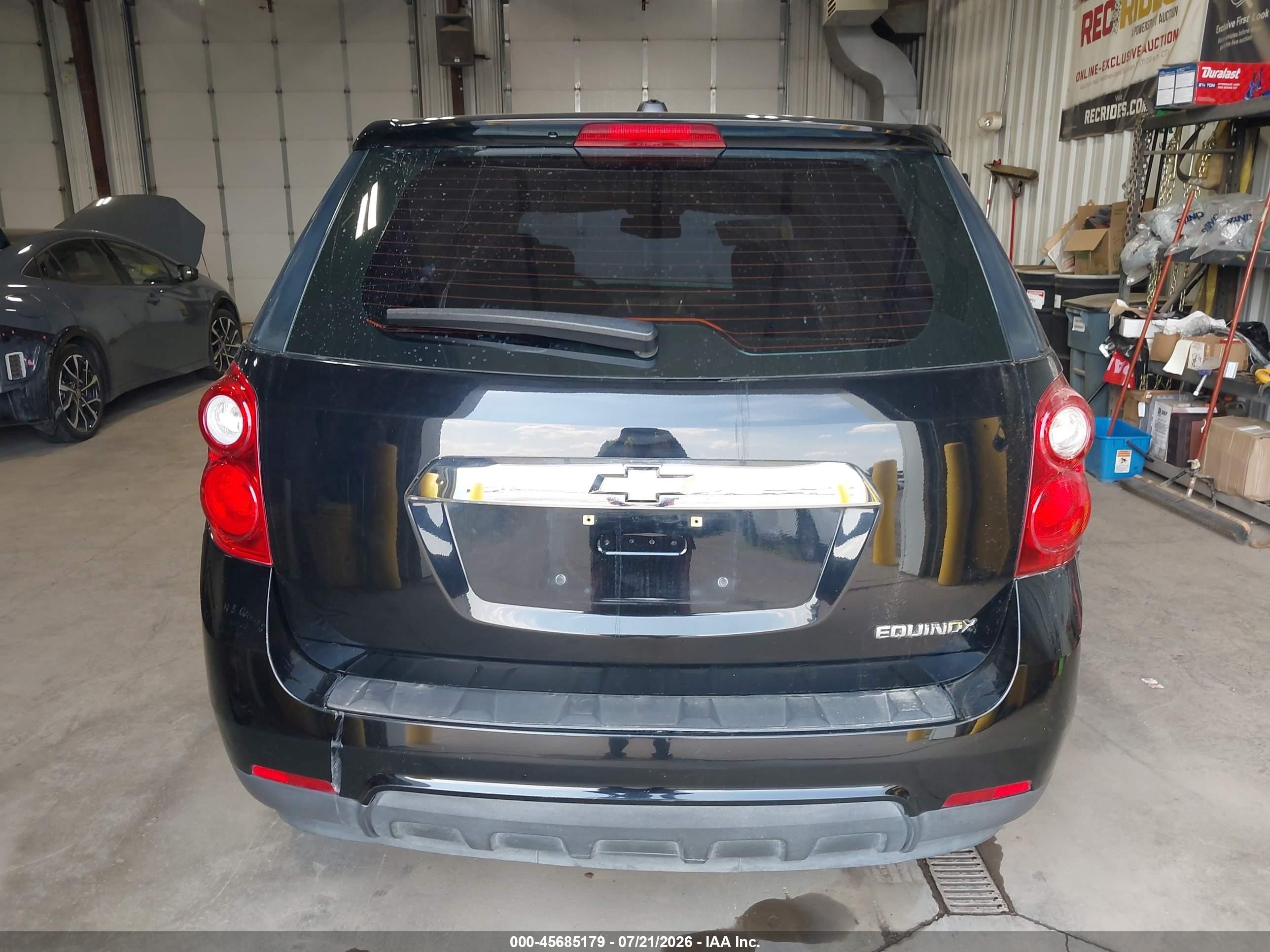 2015 Chevrolet Equinox Ls Black vin: 2GNALAEK1F1157343