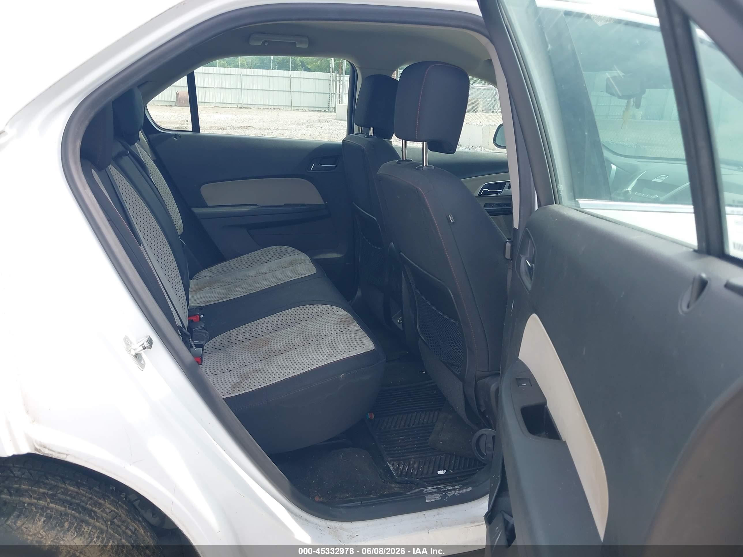 2015 Chevrolet Equinox Ls White vin: 2GNALAEK1F1162560