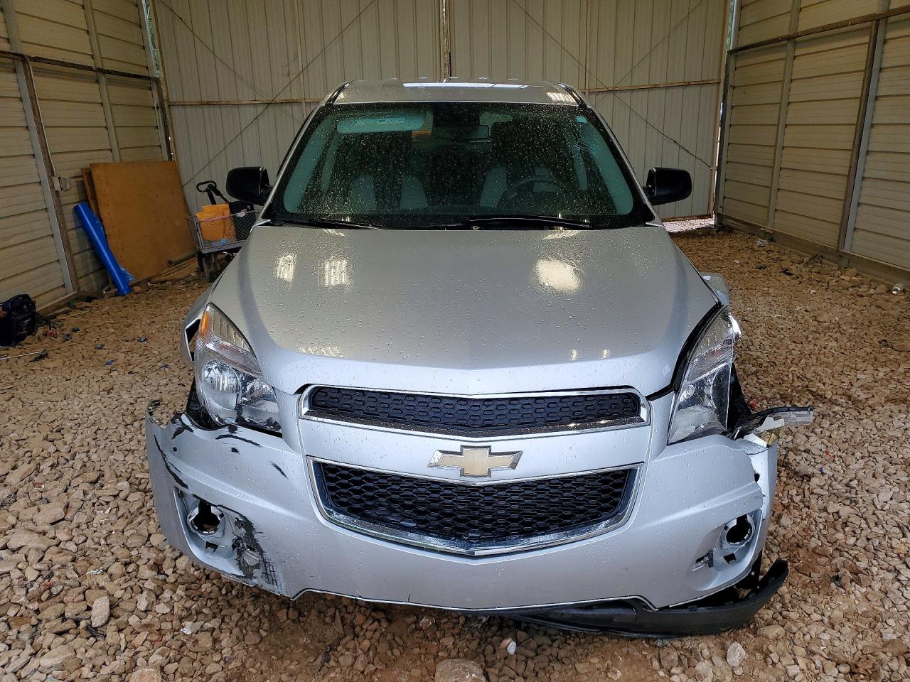 2015 Chevrolet Equinox Ls Silver vin: 2GNALAEK1F6102202
