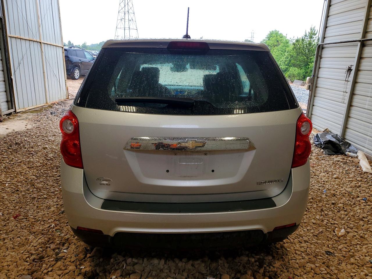 2015 Chevrolet Equinox Ls Silver vin: 2GNALAEK1F6102202
