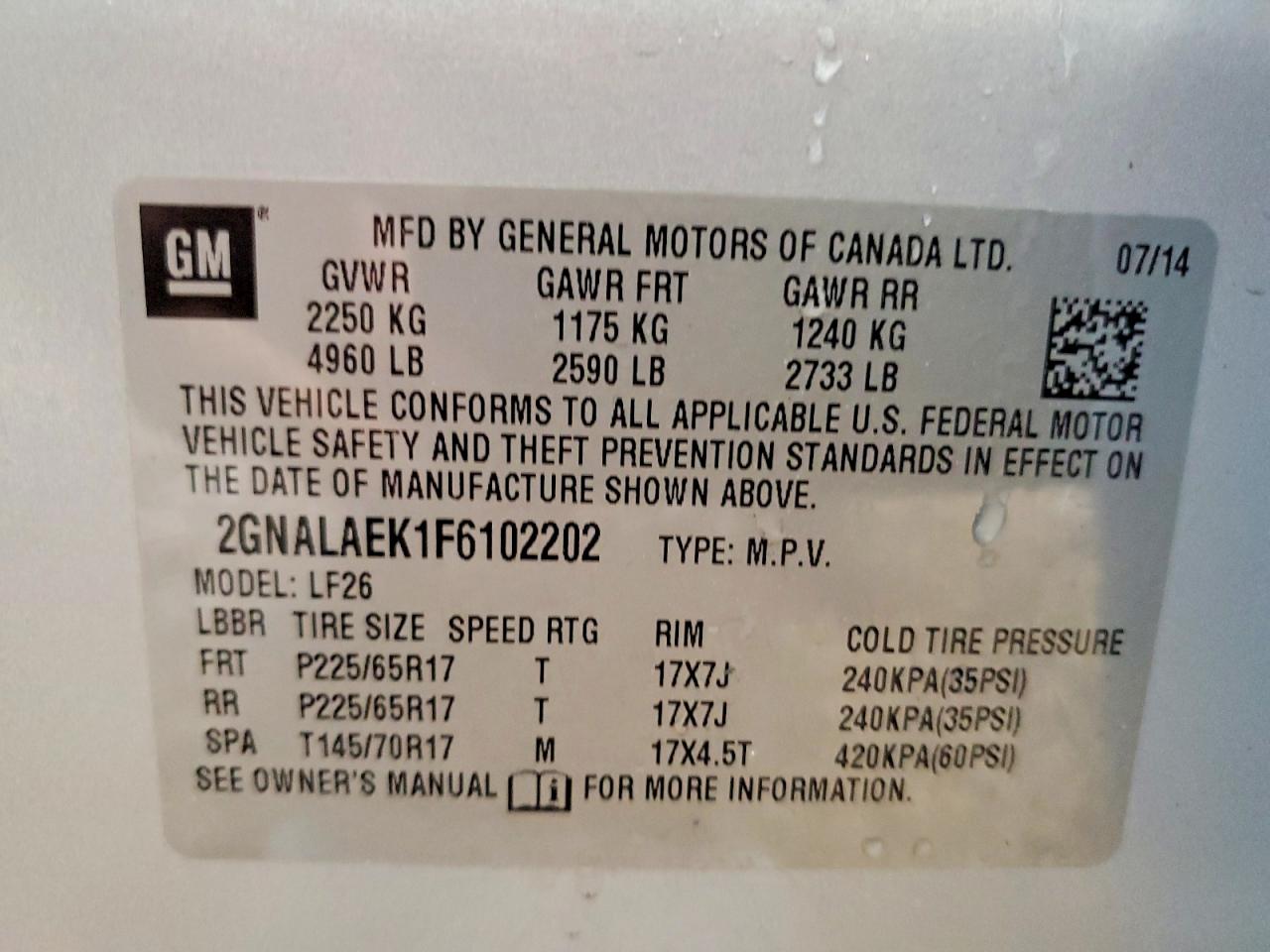 2015 Chevrolet Equinox Ls Silver vin: 2GNALAEK1F6102202