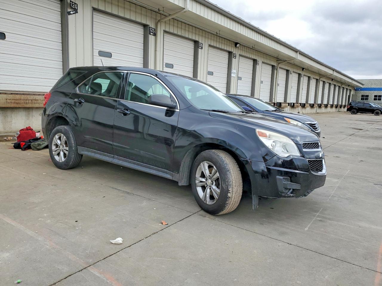 2015 Chevrolet Equinox Ls Black vin: 2GNALAEK1F6103737