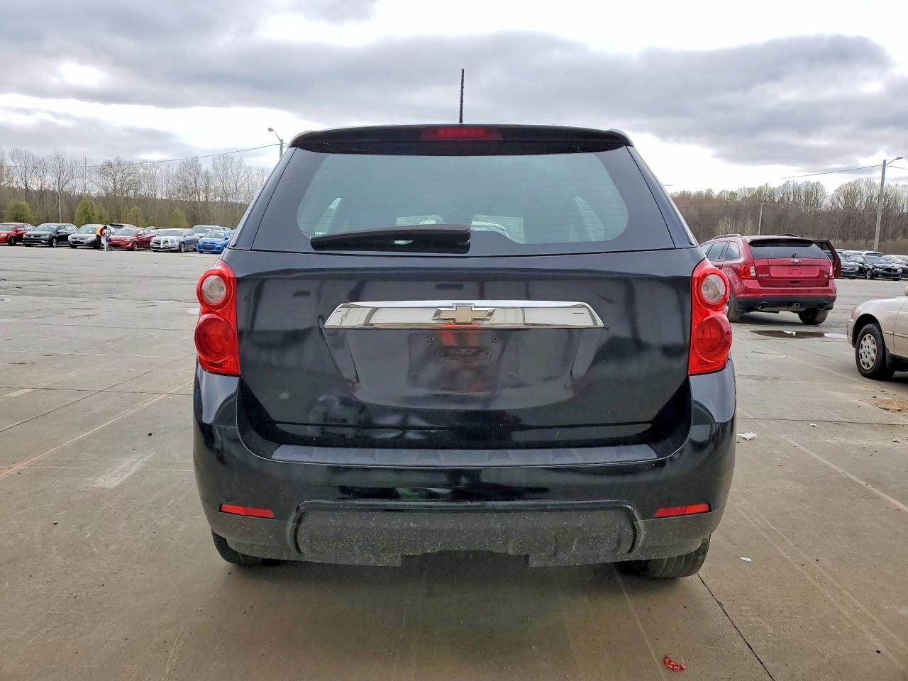 2015 Chevrolet Equinox Ls Black vin: 2GNALAEK1F6103737
