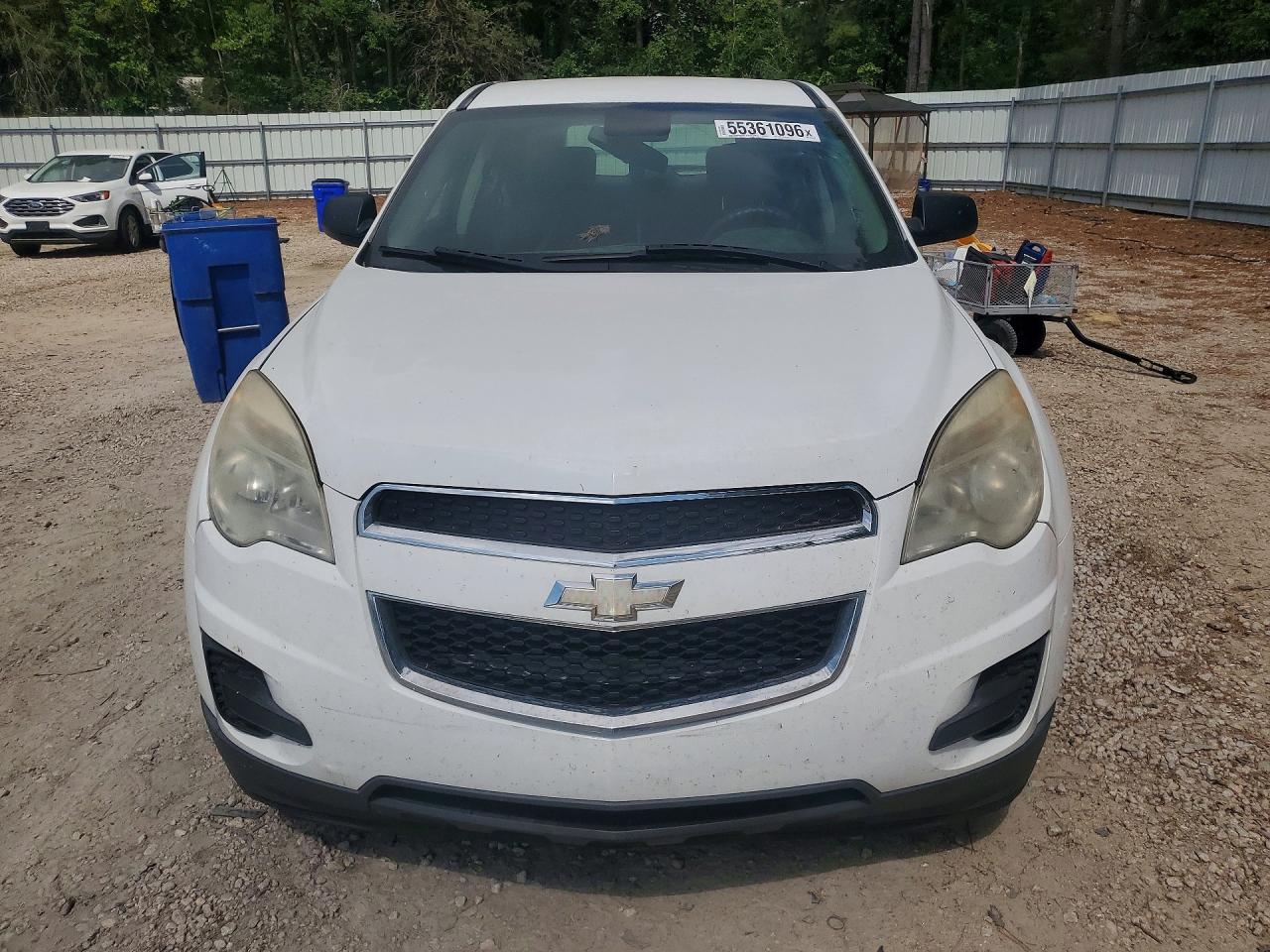 2015 Chevrolet Equinox Ls White vin: 2GNALAEK1F6104175