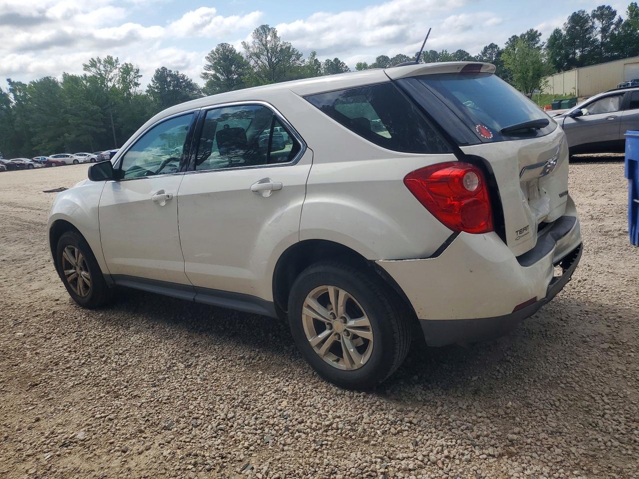 2015 Chevrolet Equinox Ls White vin: 2GNALAEK1F6104175
