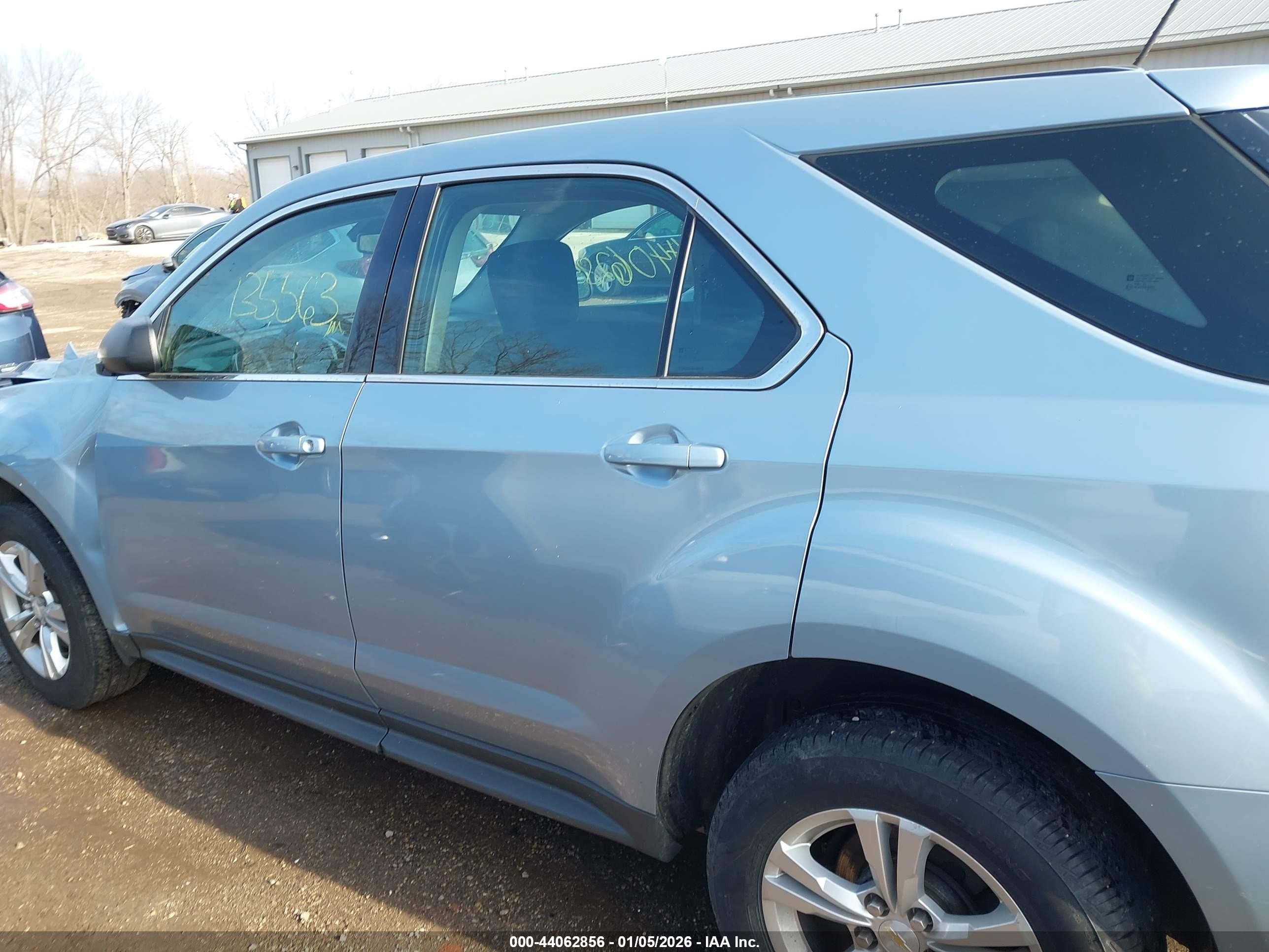 2015 Chevrolet Equinox Ls Light Blue vin: 2GNALAEK1F6199031