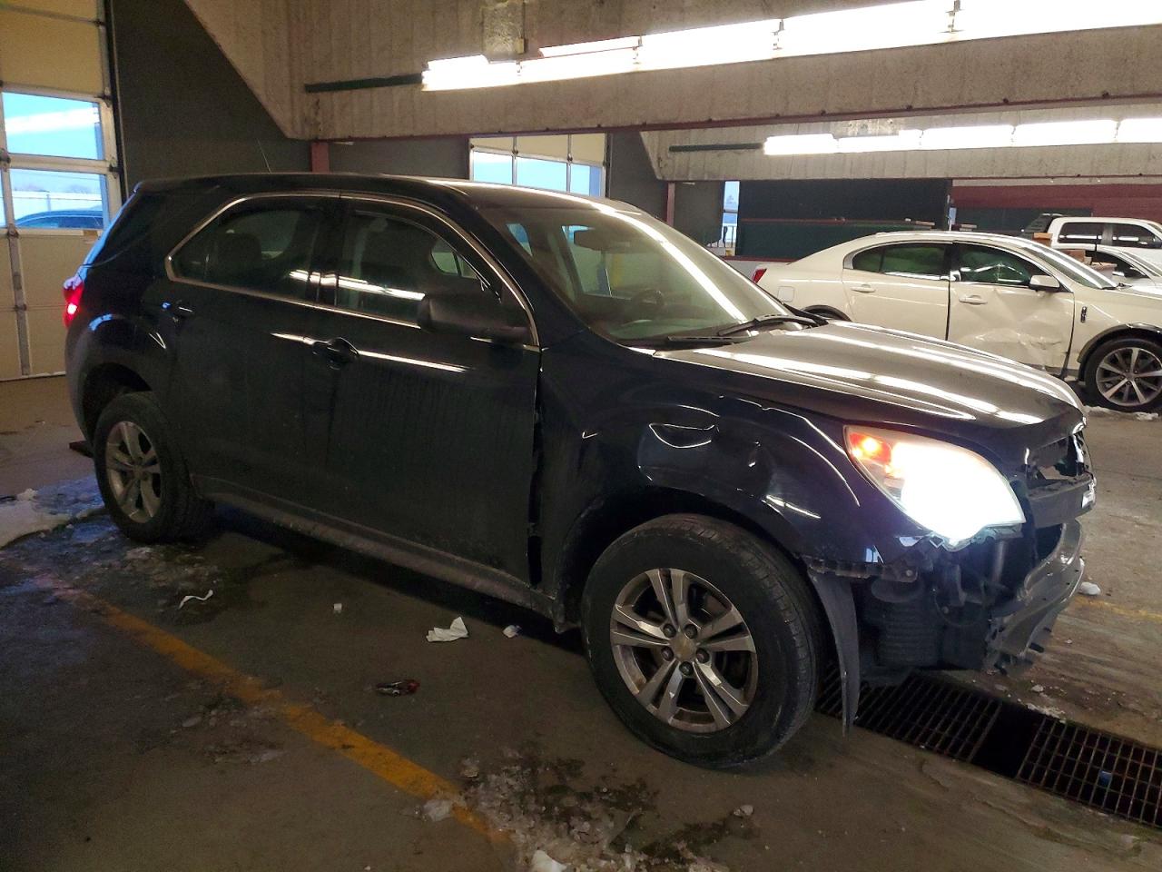 2015 Chevrolet Equinox Ls Black vin: 2GNALAEK1F6374264
