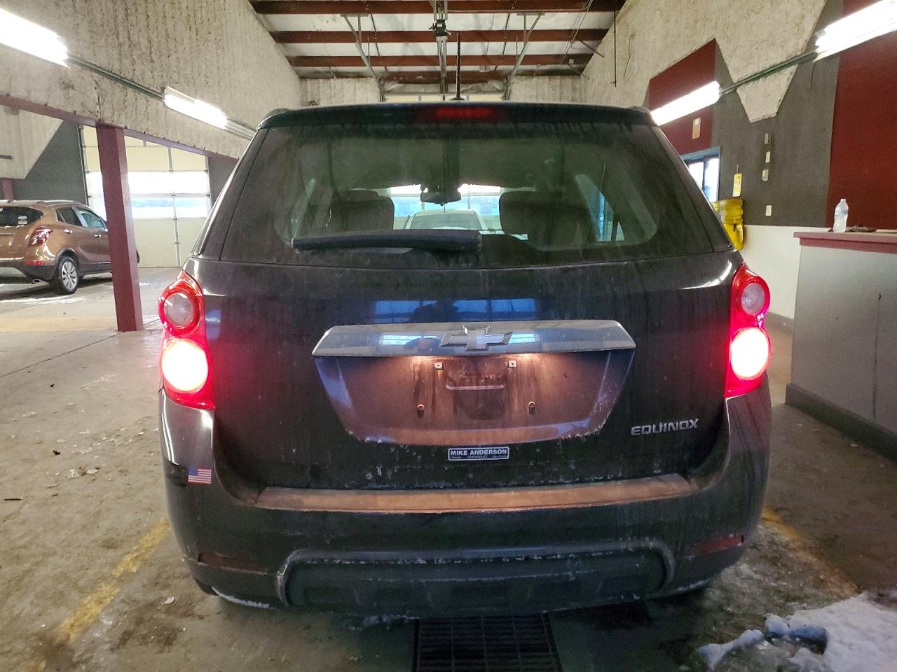 2015 Chevrolet Equinox Ls Black vin: 2GNALAEK1F6374264