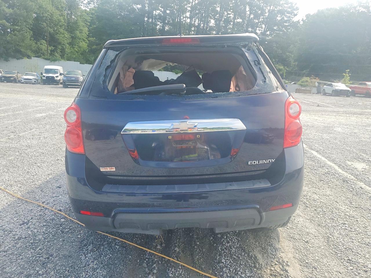 2015 Chevrolet Equinox Ls Blue vin: 2GNALAEK1F6412494