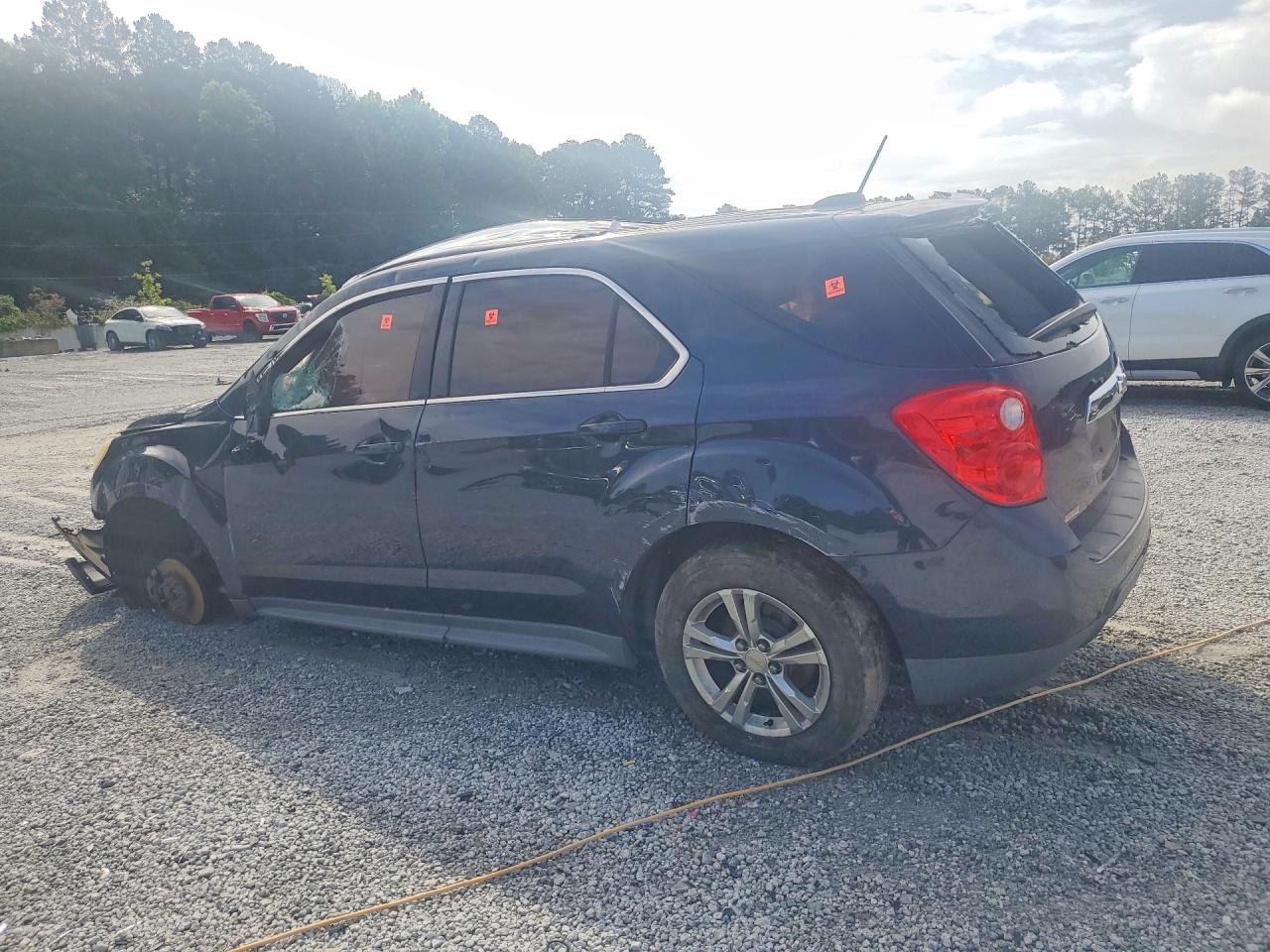 2015 Chevrolet Equinox Ls Blue vin: 2GNALAEK1F6412494