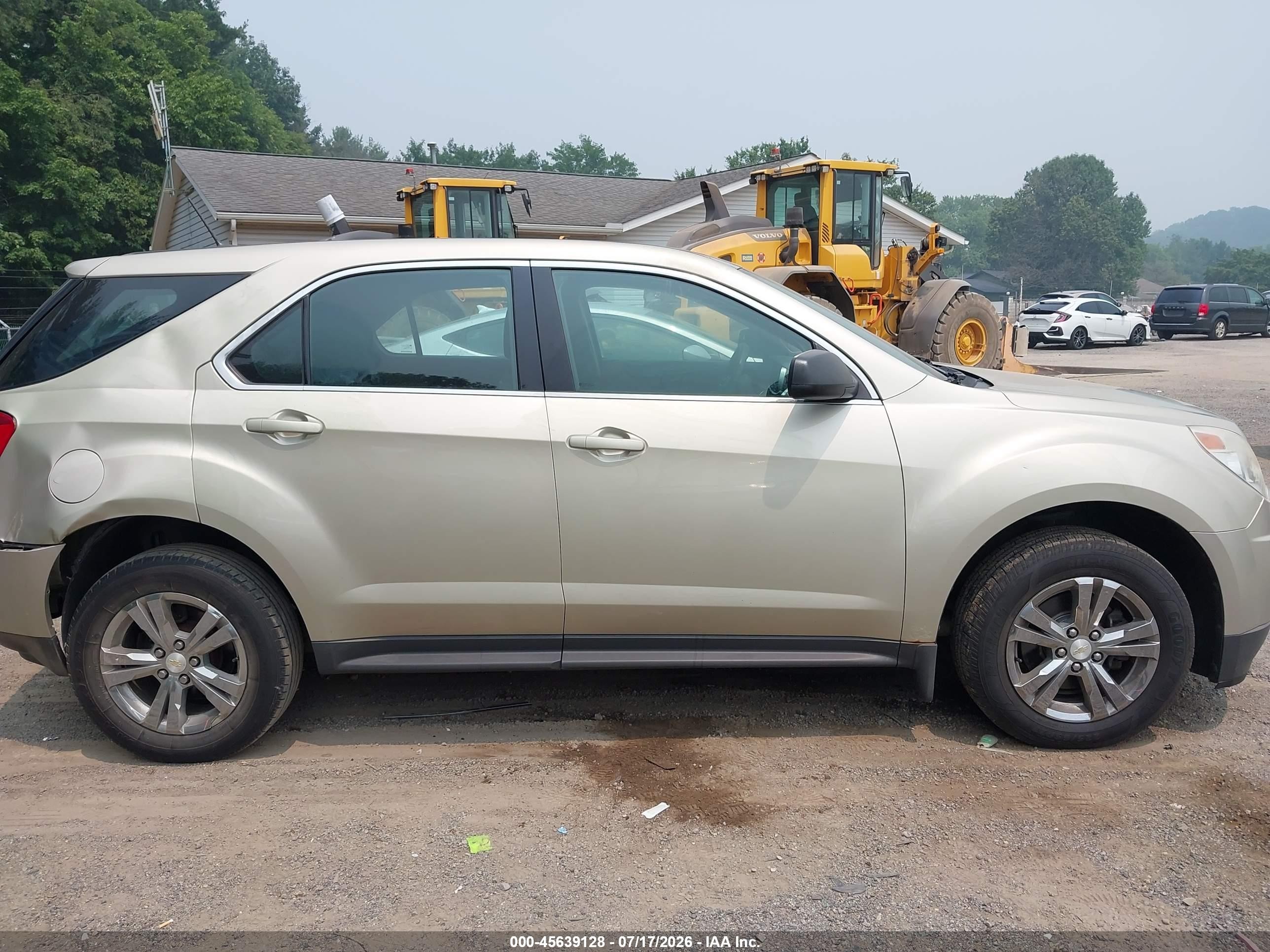 2014 Chevrolet Equinox Ls Beige vin: 2GNALAEK2E1117044
