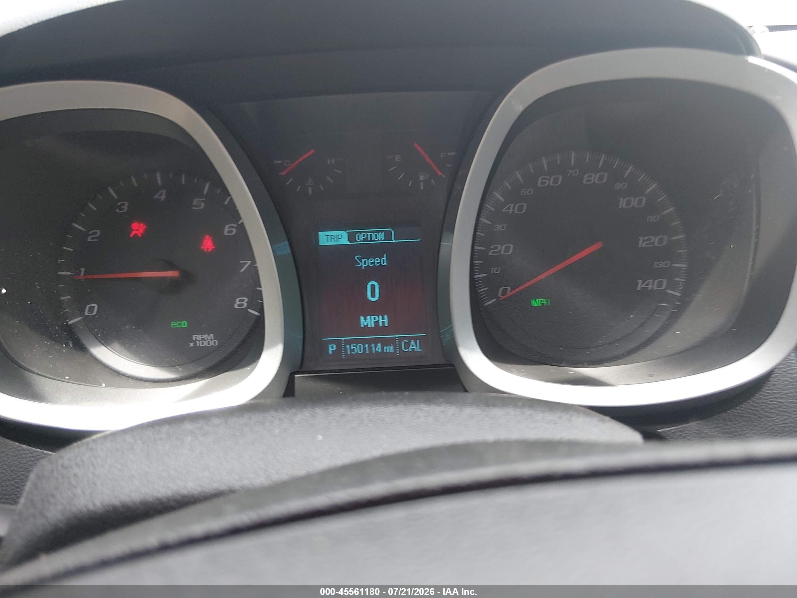 2014 Chevrolet Equinox Ls White vin: 2GNALAEK2E1118615