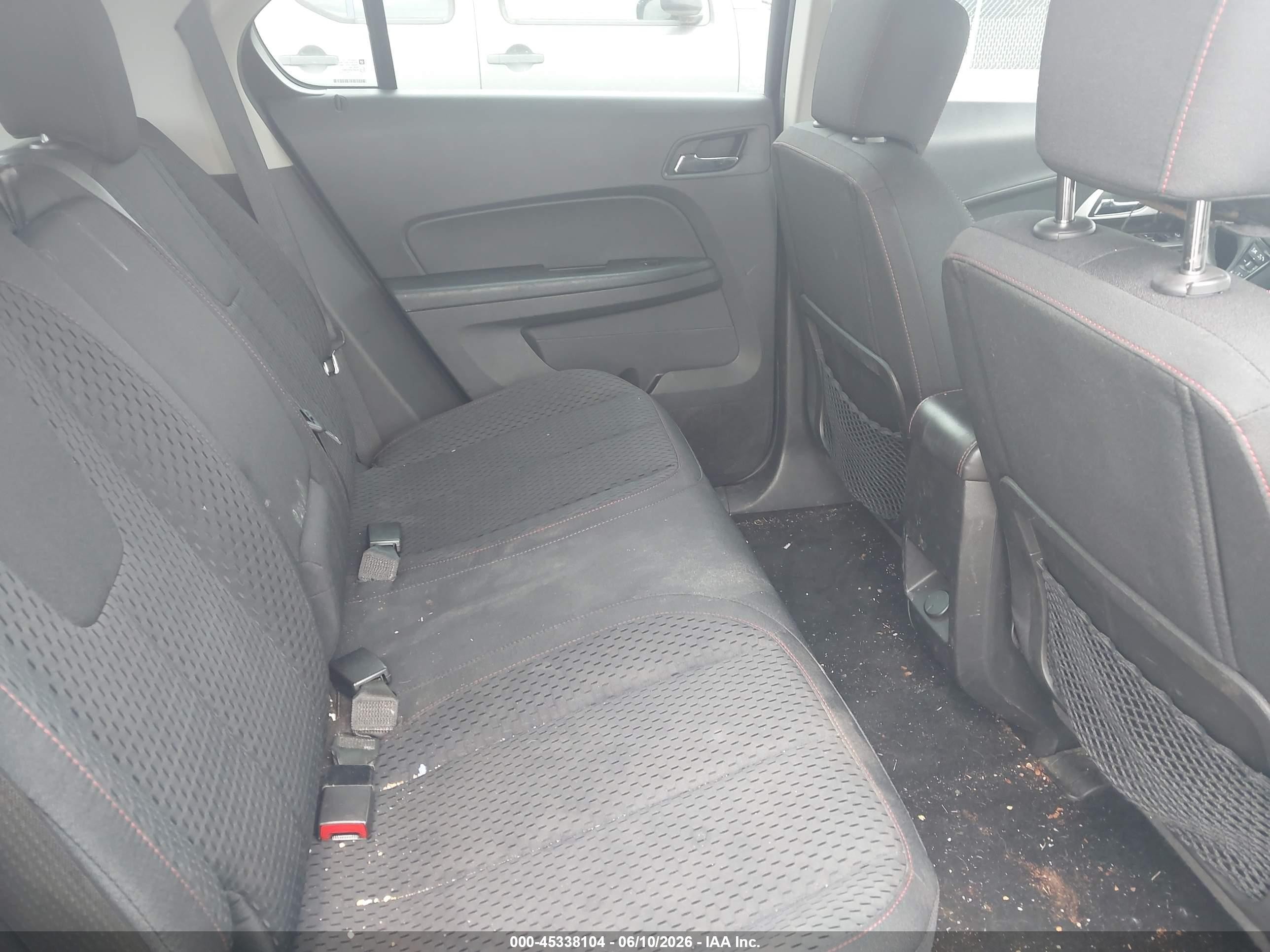 2014 Chevrolet Equinox Ls Black vin: 2GNALAEK2E1136435