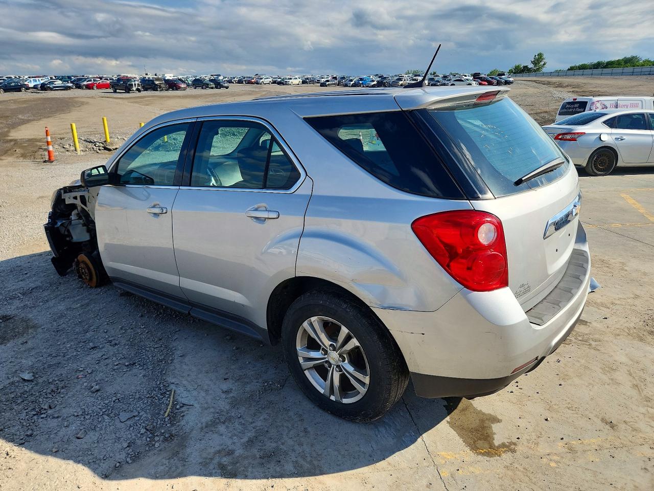 2014 Chevrolet Equinox Silver vin: 2GNALAEK2E6114650