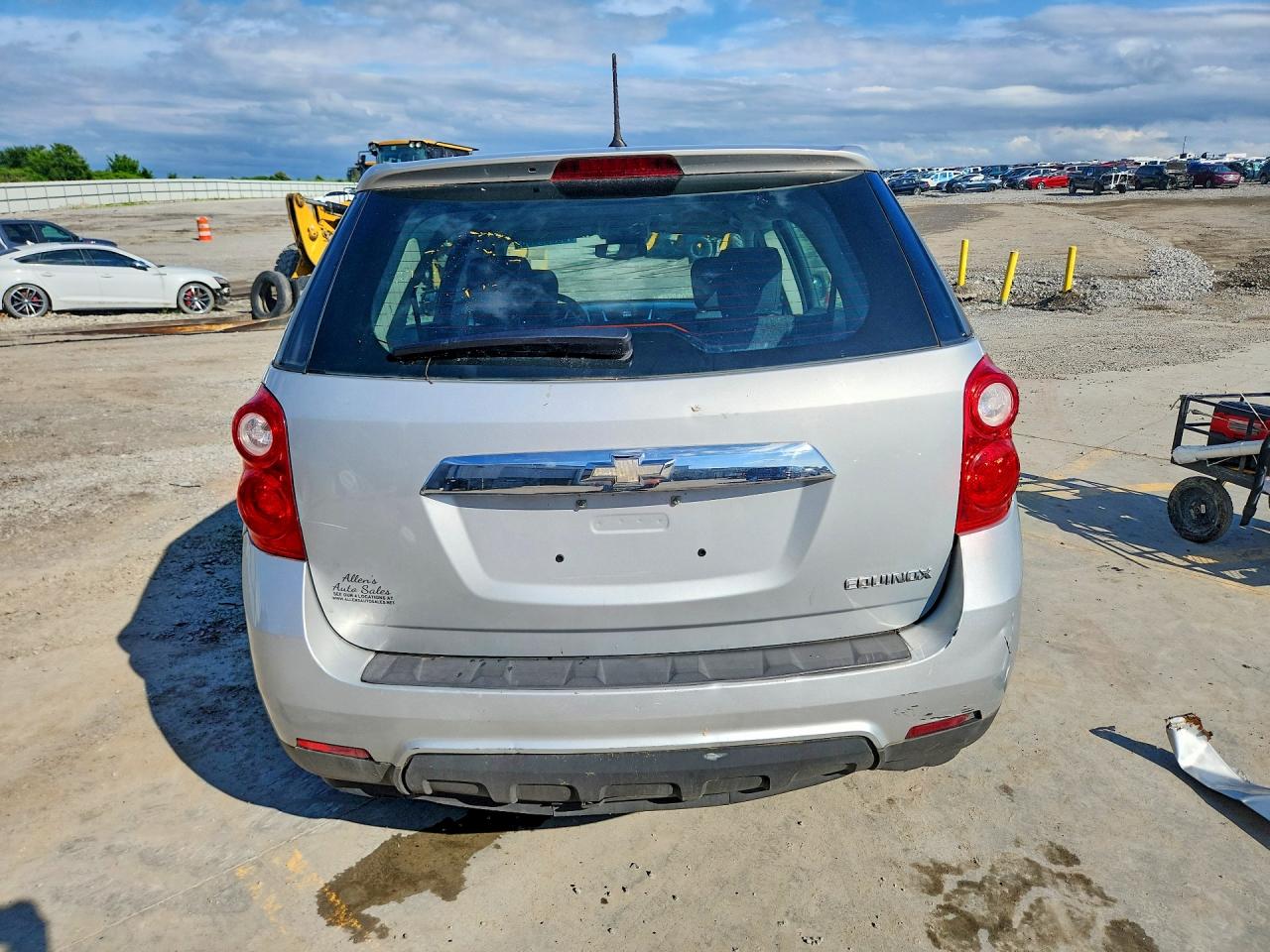 2014 Chevrolet Equinox Silver vin: 2GNALAEK2E6114650