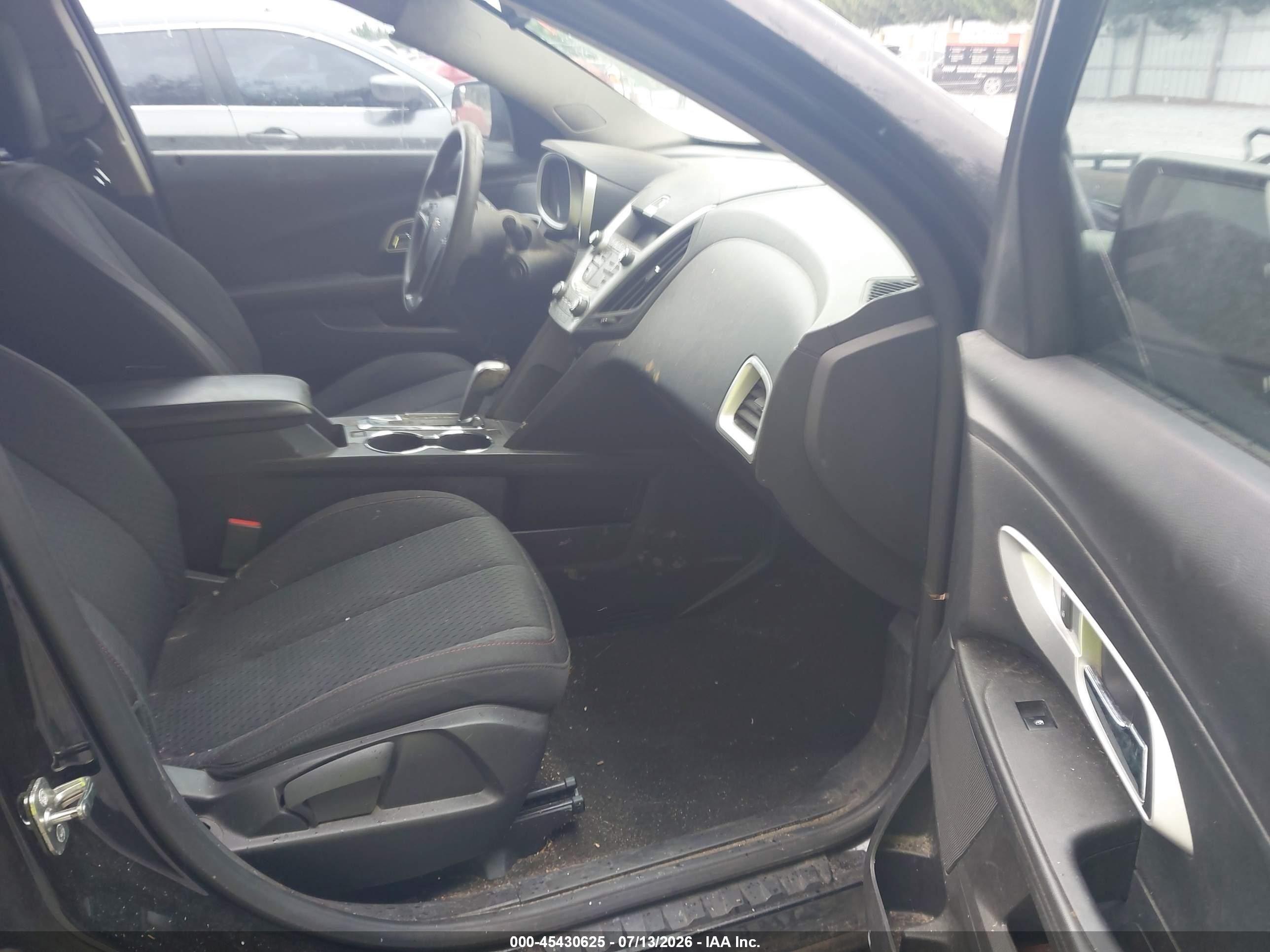 2014 Chevrolet Equinox Ls Black vin: 2GNALAEK2E6129858