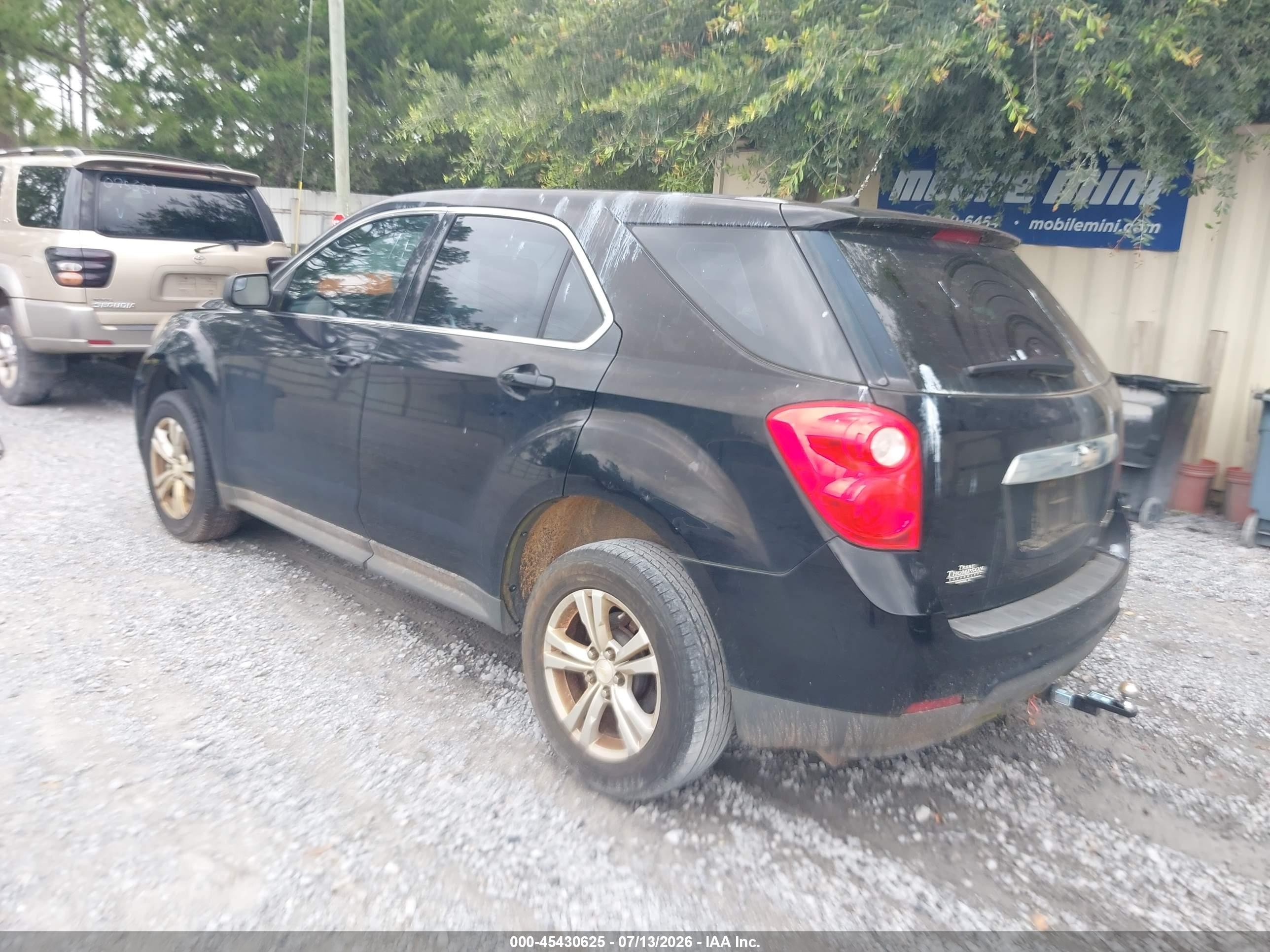 2014 Chevrolet Equinox Ls Black vin: 2GNALAEK2E6129858