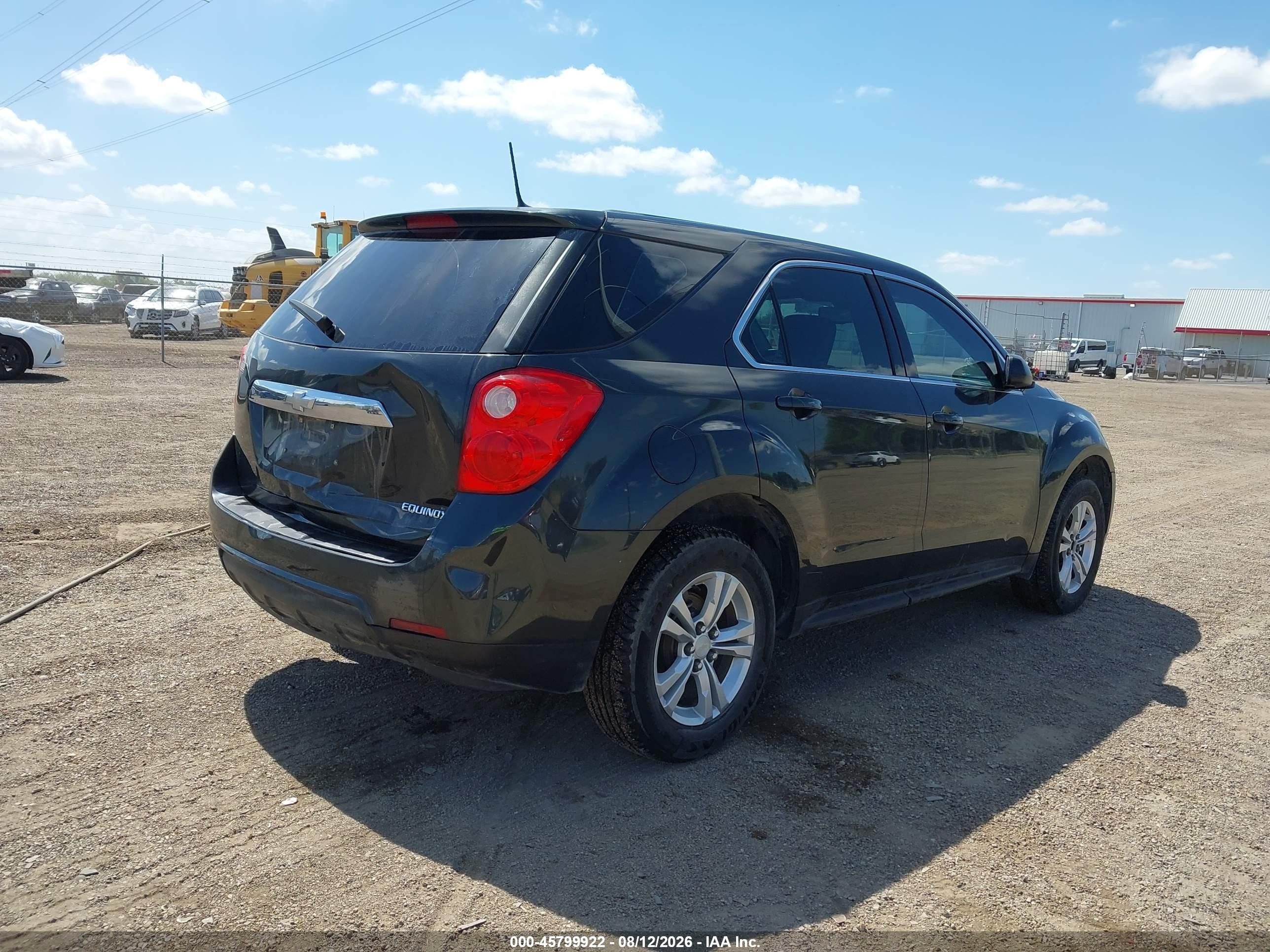 2014 Chevrolet Equinox Ls Серый vin: 2GNALAEK2E6134137