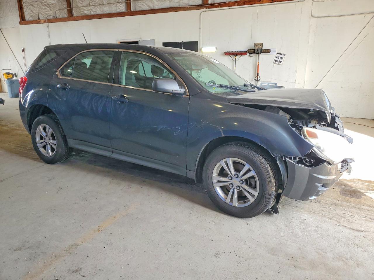 2014 Chevrolet Equinox Ls Black vin: 2GNALAEK2E6194614