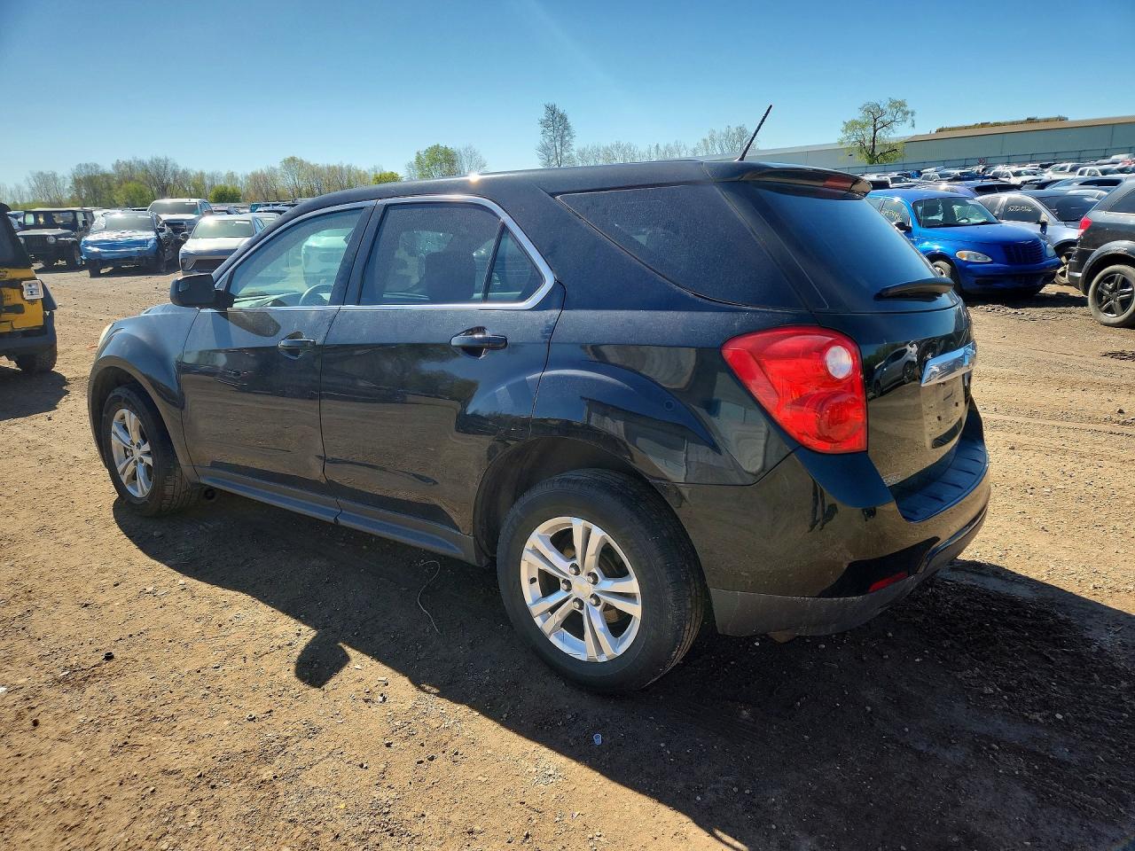 2014 Chevrolet Equinox Ls Black vin: 2GNALAEK2E6205918