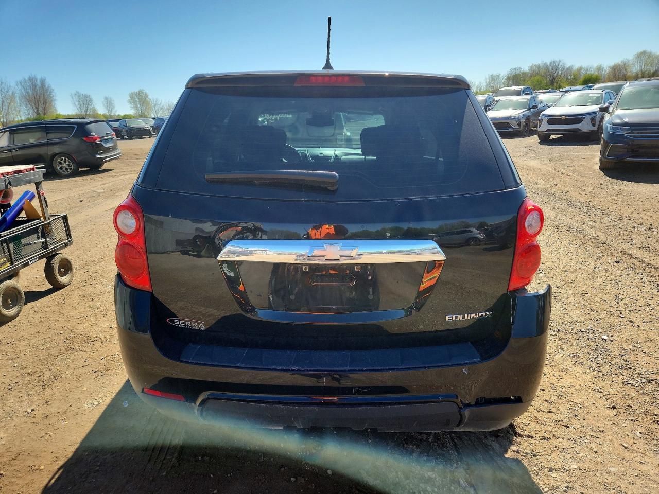 2014 Chevrolet Equinox Ls Black vin: 2GNALAEK2E6205918