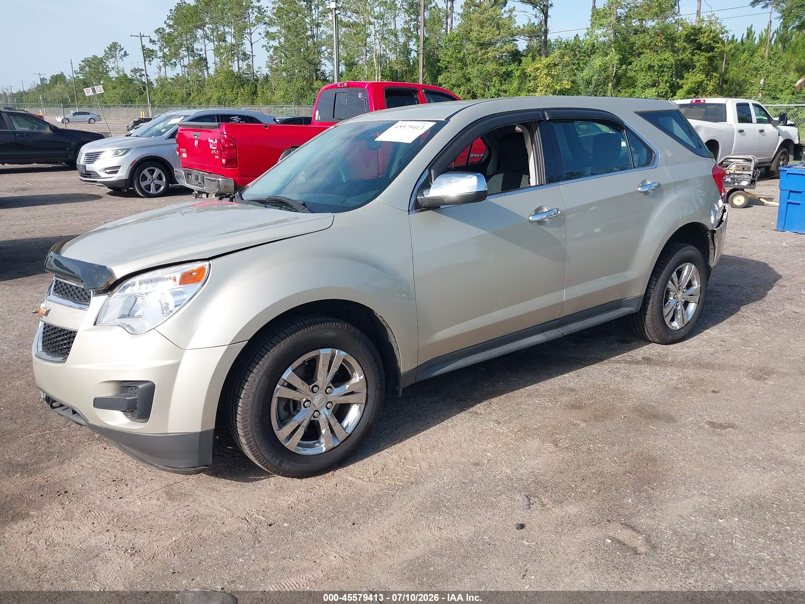 2014 Chevrolet Equinox Ls Champagne vin: 2GNALAEK2E6213548