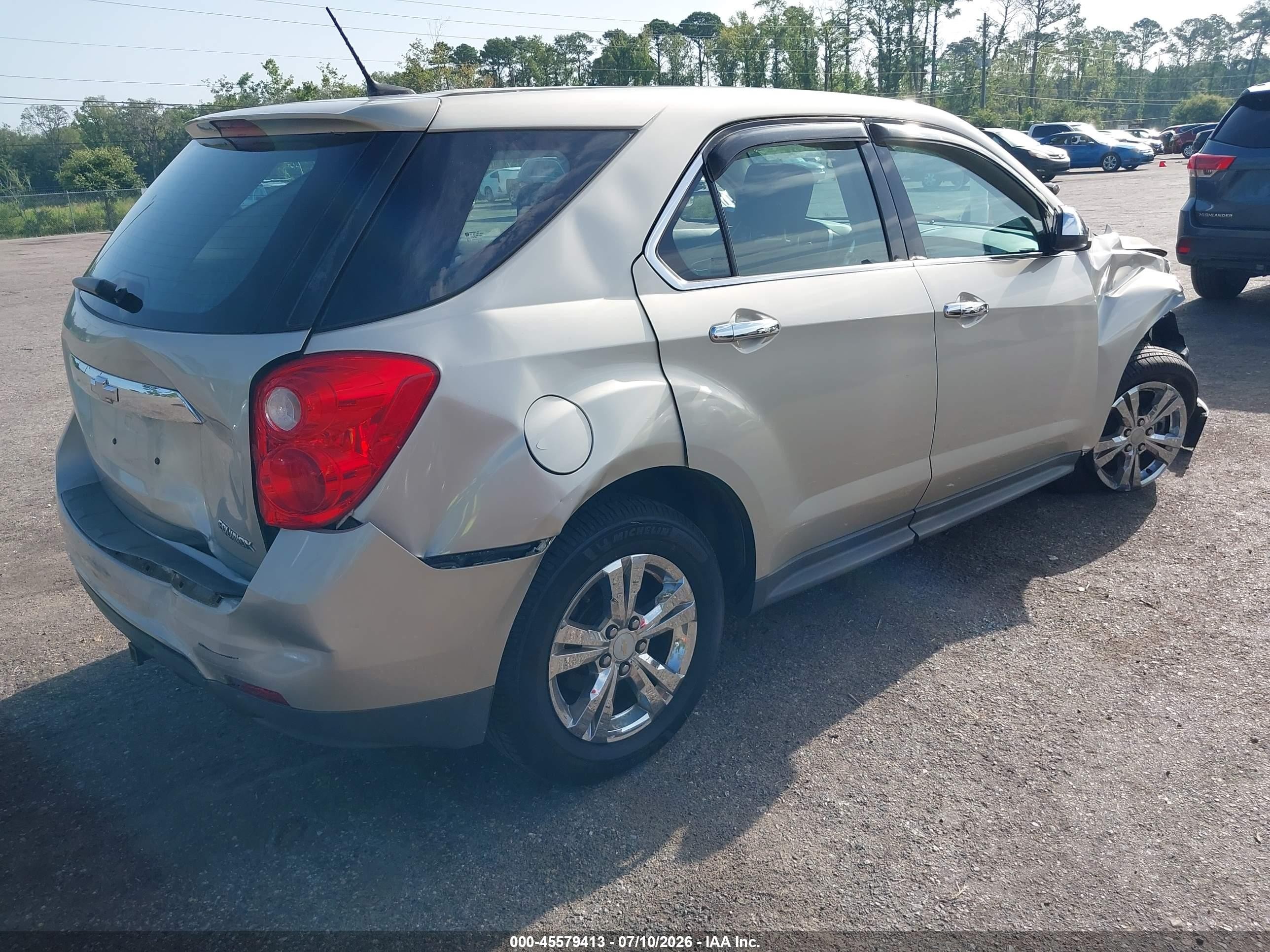 2014 Chevrolet Equinox Ls Champagne vin: 2GNALAEK2E6213548