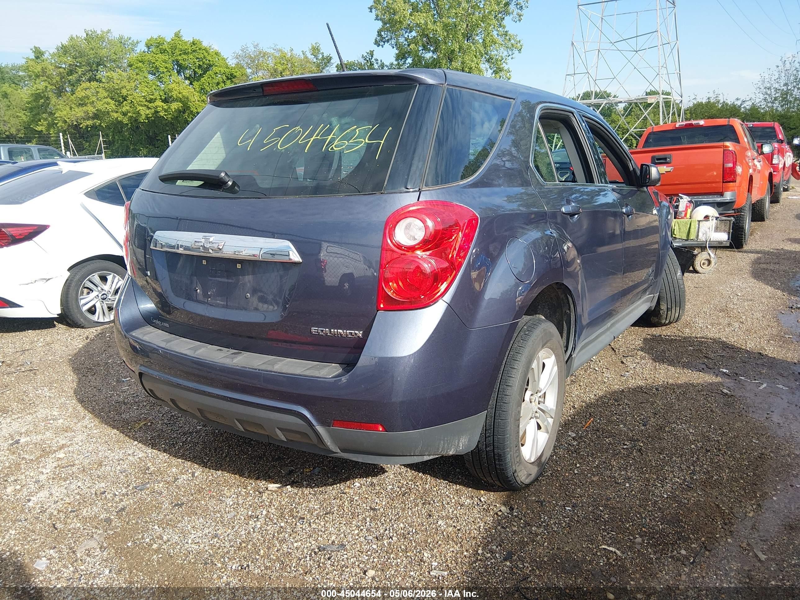 2014 Chevrolet Equinox Ls Light Blue vin: 2GNALAEK2E6286726
