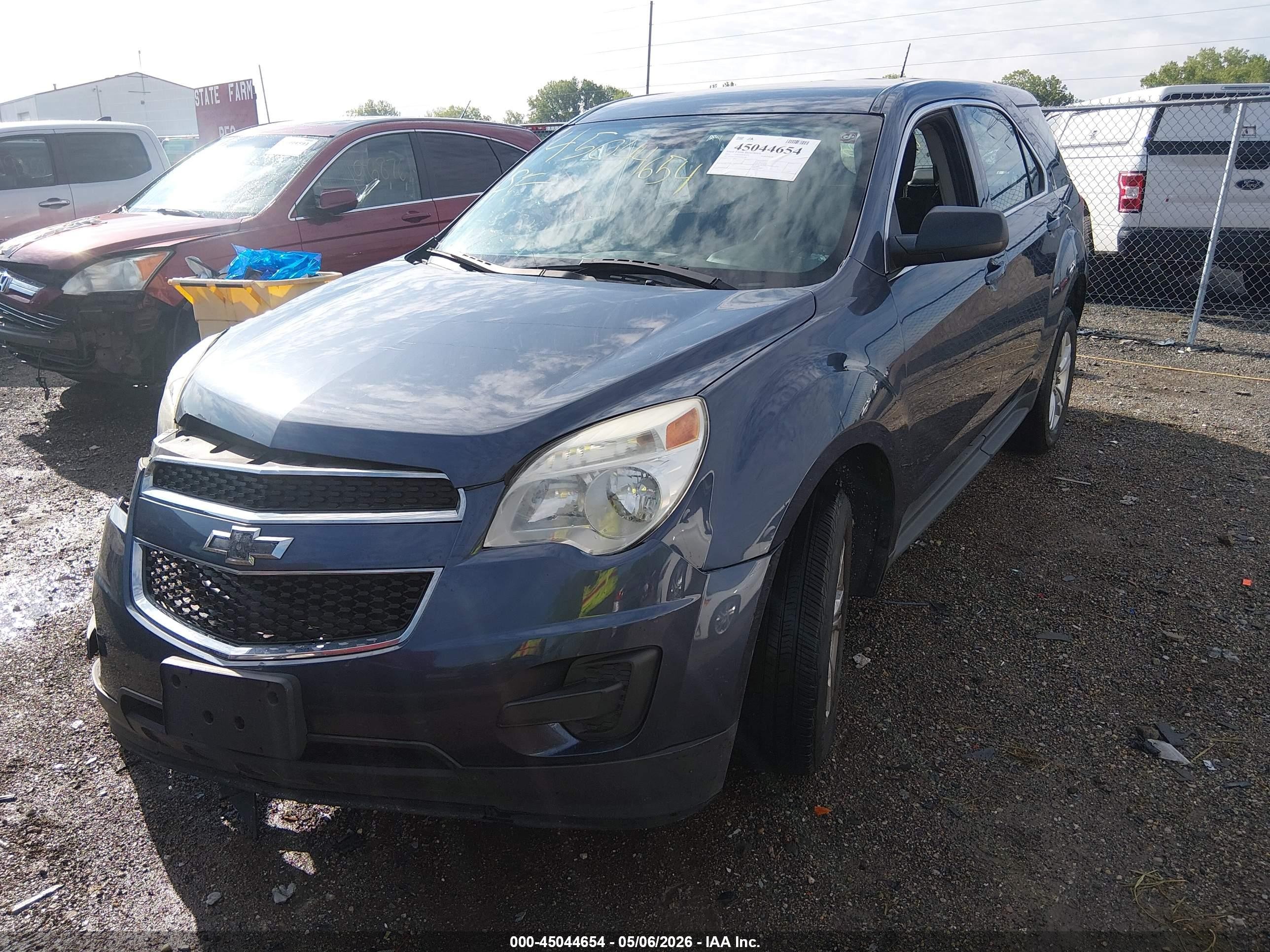 2014 Chevrolet Equinox Ls Light Blue vin: 2GNALAEK2E6286726