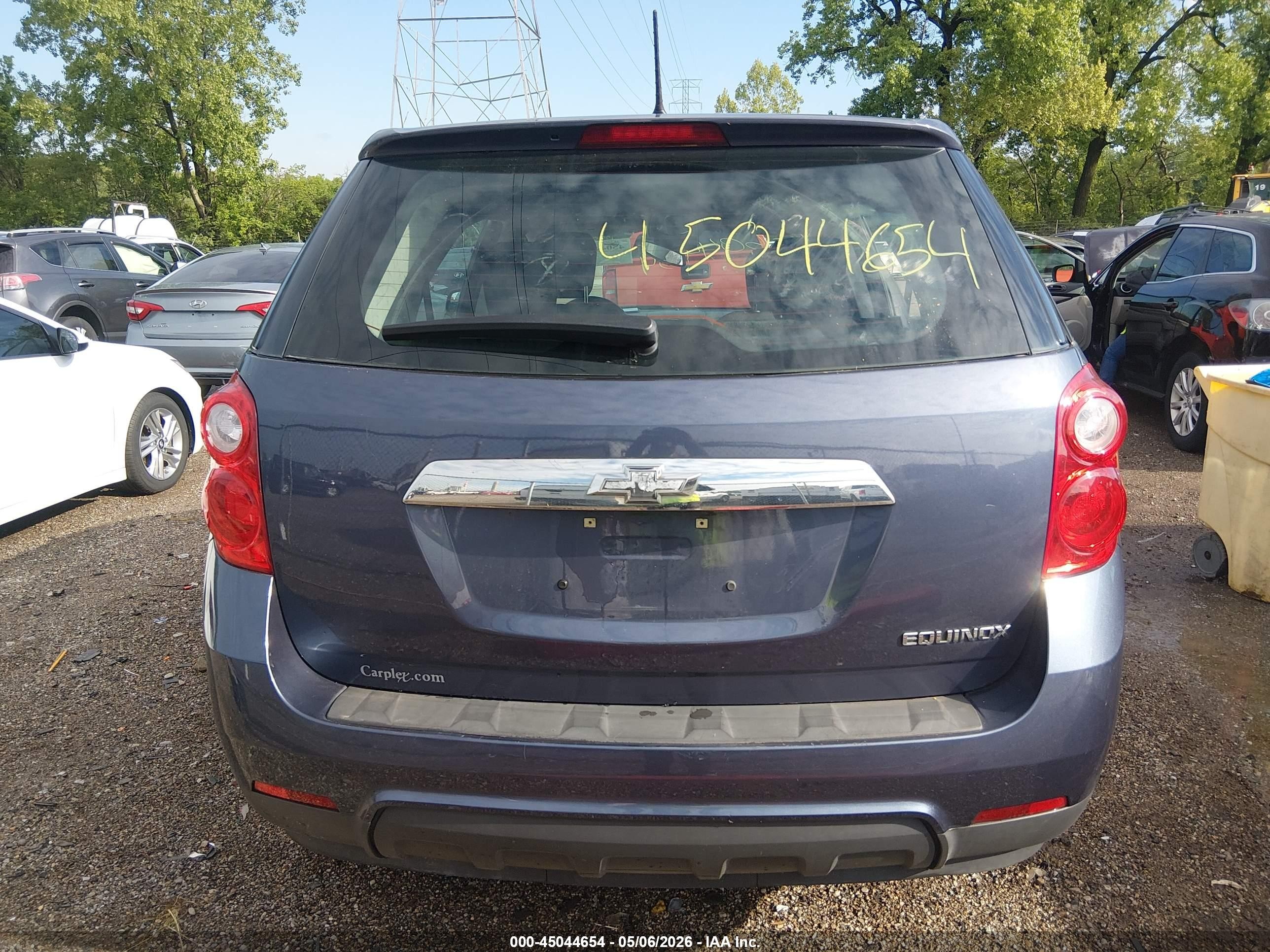 2014 Chevrolet Equinox Ls Light Blue vin: 2GNALAEK2E6286726