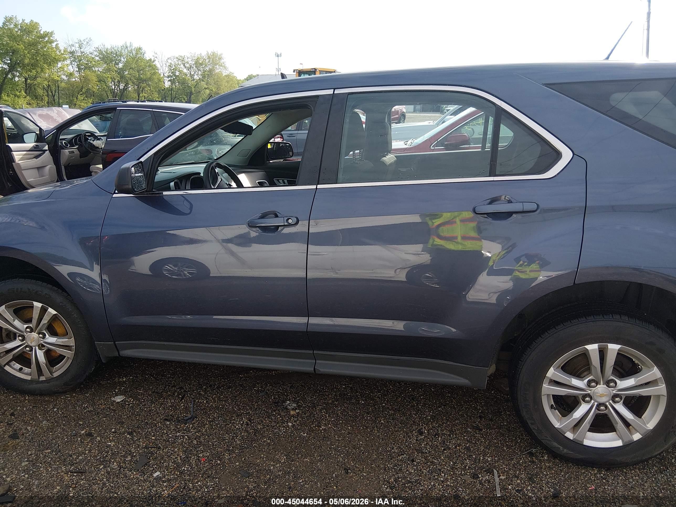 2014 Chevrolet Equinox Ls Light Blue vin: 2GNALAEK2E6286726