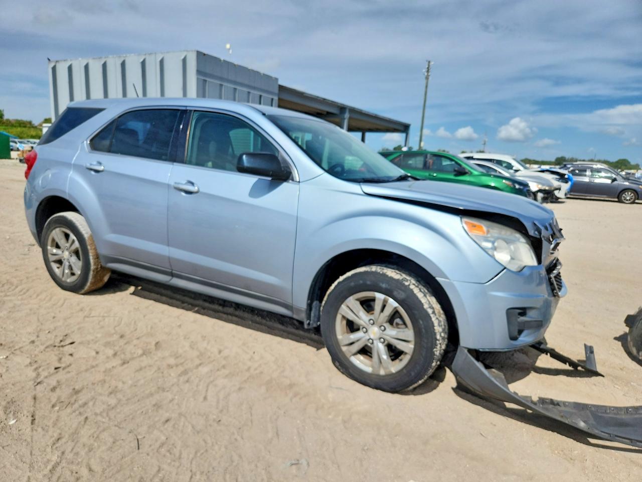 2014 Chevrolet Equinox Ls Blue vin: 2GNALAEK2E6293160
