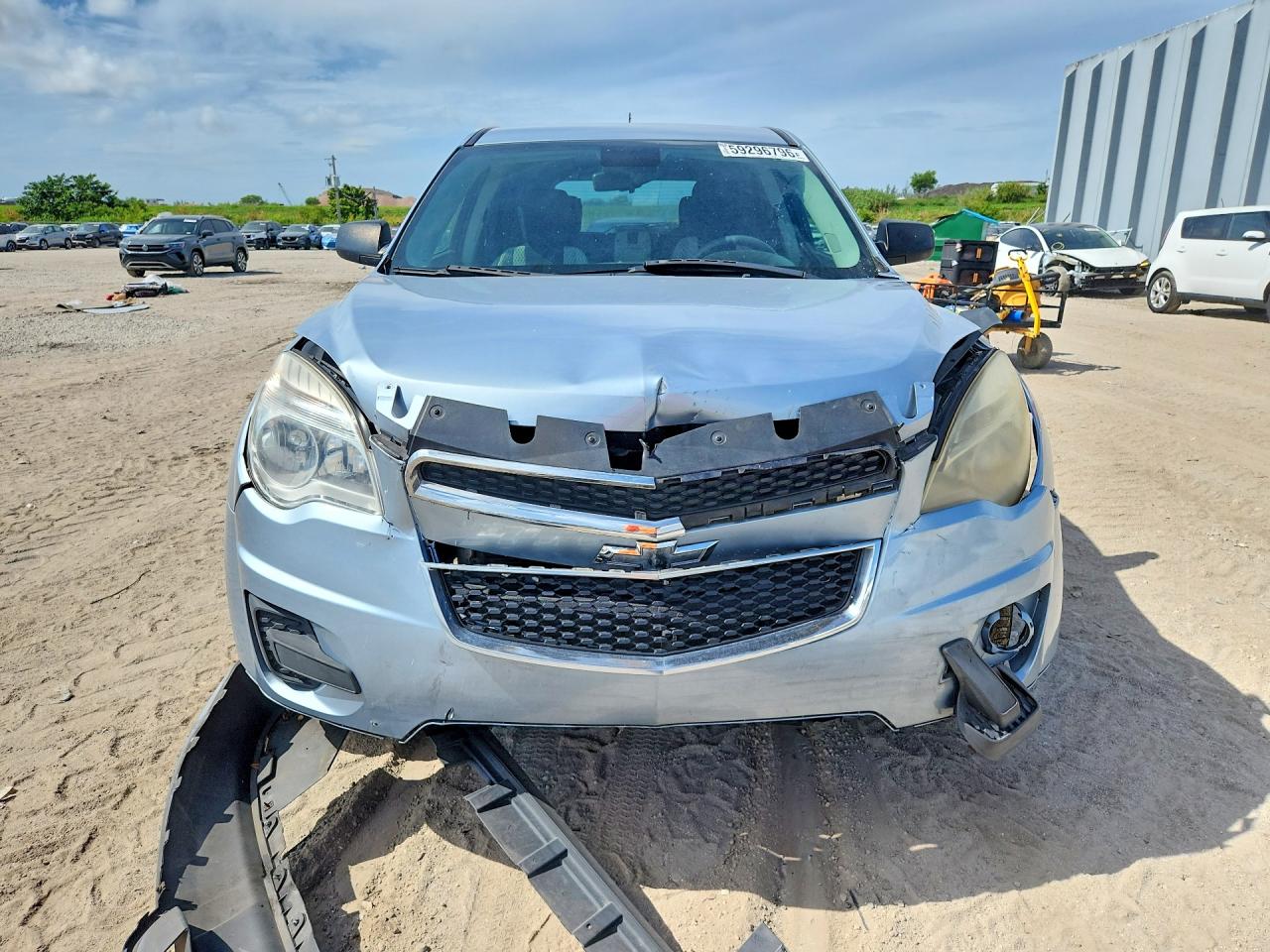 2014 Chevrolet Equinox Ls Blue vin: 2GNALAEK2E6293160